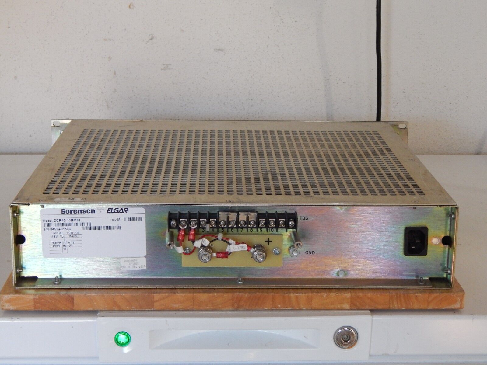 Sorensen 40V 13A DC Power Supply DCR40-13B Sorensen 40V 13A DC Power Supply DCR40-13B